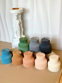 Ribbed Pedestal Pillar