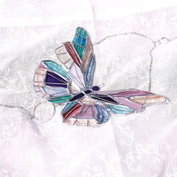 Colorful Butterfly Acrylic Sun Catcher Wind Chime Decor